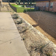 Flower Bed Renovation in Lipan, TX 18