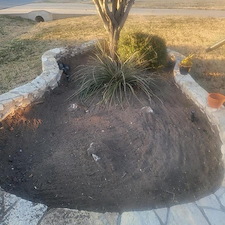 Flower Bed Renovation in Lipan, TX 16