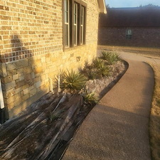 Flower Bed Renovation in Lipan, TX 12