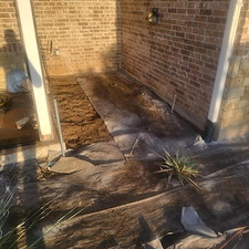 Flower Bed Renovation in Lipan, TX 11