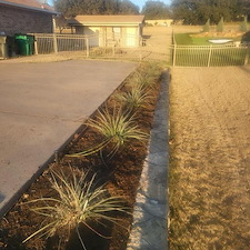 Flower Bed Renovation in Lipan, TX 9