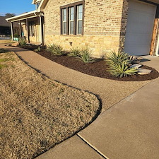 Flower Bed Renovation in Lipan, TX 4